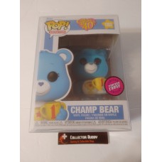 Limited Flocked Chase Funko Pop! Animation 1203 Care Bears Champ Bear 40th Pop FU61555