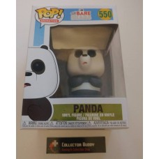 Damaged Box Funko Pop! Animation 550 We Bare Bears Panda Pop Vinyl Figure FU37772