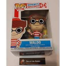 Funko Pop! Books 24 Where's Waldo? Waldo Pop Vinyl Figure FU41164