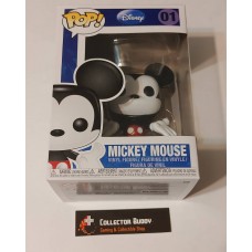 Damaged Box & Rattle in Head Funko Pop! Disney 01 Mickey Mouse Pop Vinyl Figure FU2342