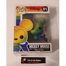 Damaged Box Funko Pop! Disney 01 Pride Rainbow Mickey Mouse Pop Vinyl Figure FU56580