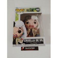 Funko Pop! Disney 1083 Villains Cruella De Vil Pop Vinyl Figure FU57349