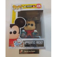 Damaged Box Funko Pop! Disney 426 Mickey Mouse Apprentice Mickey Pop Vinyl 90th Anniversary FU32184