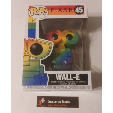 Funko Pop! Disney 45 Pixar Wall-E Pride Rainbow Pop Vinyl Figures FU56980