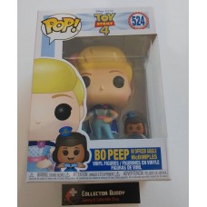 Funko Pop! Disney 524 Toy Story 4 Bo Peep w/ Officer Giggle McDimples Pixar Pop FU37391