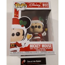Funko Pop! Disney 612 Mickey Mouse Holiday Santa Bell Pop Vinyl Figure FU43327