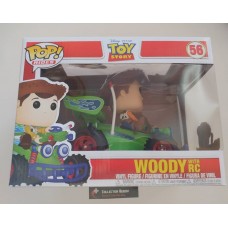 Minor Box Damage Funko Pop! Rides 56 Disney Toy Story Woody with RC Pop Vinyl FU37016