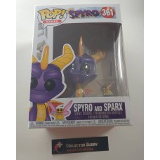 Funko Pop! Games 361 Spyro the Dragon and Sparx Pop Vinyl Figure FU32763