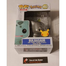 Mantellic Silver Funko Pop! Games 453 Pokemon Bulbasaur Pop 25th Anniversary FU55231