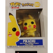 Funko Pop! Games 553 Pokemon Pikachu Waving Pop Vinyl Figure FU43263