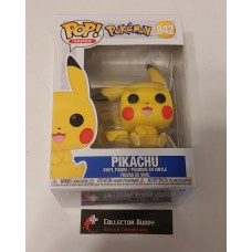 Funko Pop! Games 842 Pokemon Pikachu Sitting Pop Vinyl Figure FU56307