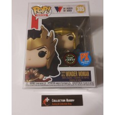 Limited Glow Chase Funko Pop! Heroes 385 Wonder Woman PX Preview Exclusive Pop
