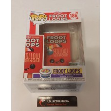 Funko Pop! Foodies 186 Cereal Box Kellogg's Froot loop Pop Vinyl Figure FU57770
