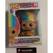 Funko Pop! Good Luck Trolls 01 Rainbow Troll Pop Vinyl Action Figures FU44604