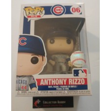 Funko Pop! MLB 06 Chicago Cubs Anthony Rizzo Baseball Pop Vinyl Figure FU37994