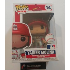 Funko Pop! MLB 14 St. Louis Cardinals Yadier Molina Baseball Pop Figure FU37985