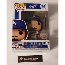 Funko Pop! MLB 74 LA Dodgers Mookie Betts Baseball Pop Vinyl Figure FU55693