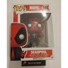 Damaged Box Funko Pop! Marvel 145 Deadpool Suit & Tie Movie Pop Vinyl Figure FU9747