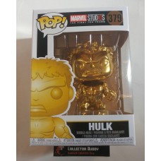 Funko Pop! Marvel 379 Hulk Gold Chrome Studios 10 Stud10s Pop Vinyl Figure FU33517