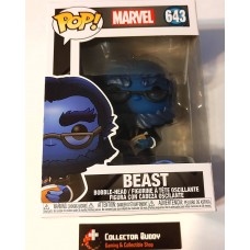 Funko Pop! Marvel 643 X-Men Beast 20th Anniversary Pop Bobble Head FU49289