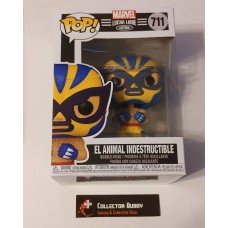 Funko Pop! Marvel 711 Lucha Libre El Animal Indestructible Wolverine Pop Vinyl FU53873