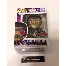 Special Edition Funko Pop! Marvel 871 What If ...? T'Challa Star-Lord Pop Vinyl FU56788