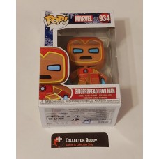 Funko Pop! Marvel 934 Holiday Gingerbread Iron Man Pop FU50658