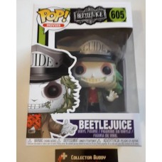Damaged Box Funko Pop! Movies 605 Beetlejuice Beetle Juice Pop Vinyl Figure FU32319