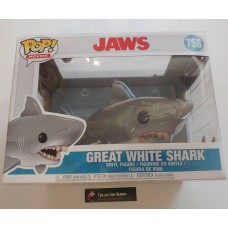 Minor Box Damage Funko Pop! Movies 759 Jaws Great White Shark With Diving Tank Supersized FU38567