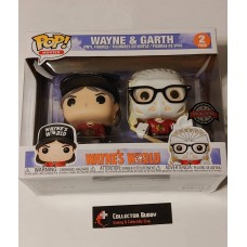 Minor Box Damage Funko Pop! Movies Wayne's World Wayne & Garth 2 Pack Pop Special Edition FU35343
