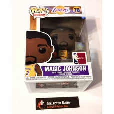 Funko Pop! Basketball 78 Magic Johnson LA Lakers NBA HWC Hardwood Pop FU47908