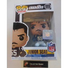Minor Box Damage Funko Pop! NFL 111 Legends Junior Seau San Diego Chargers Pop Vinyl Figure FU33295