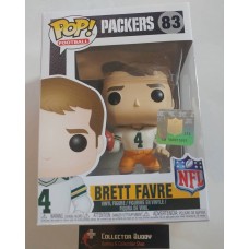 Damaged Box Funko Pop! NFL 83 Legends Brett Favre White Jersey Green Bay Packers Pop Figure FU33299