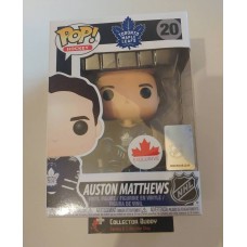 Damaged Box Funko Pop! Hockey 20 Auston Matthews Toronto Maple Leafs NHL Pop Canada Exclusive