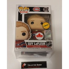 Limited Chase Funko Pop! NHL 71 Guy LeFleur Montreal w/ Cup Canada Exclusive Pop