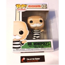 Funko Pop! Retro Toys 32 Monopoly Mr. Mononpoly in Jail Uncle Pennybags Pop FU51898