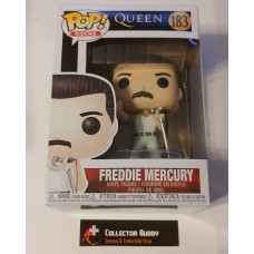 Funko Pop! Music Rocks 183 Queen Freddie Mercury Radio Gaga 1985 Pop Vinyl Figure FU33735