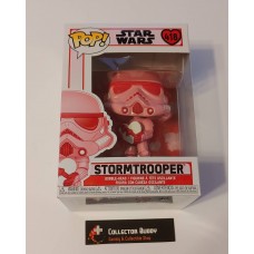 Minor Box Damage Funko Pop! Star Wars 418 Valentines Day Stormtrooper Storm Trooper Pop Bobble Head FU52873