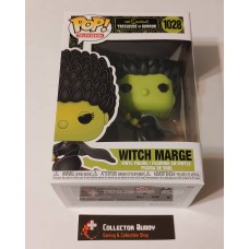 Reattached broom & Damaged Box Funko Pop! Television 1028 The Simpsons Treehouse of Horror Witch Marge Pop FU50140
