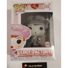 Funko Pop! Television 656 I Love Lucy Factory Lucy B&W Special Edition Pop FU33092