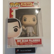 Damage Box Funko Pop! Television 786 Mr Bean Mr. Bean Pajamas Pop Vinyl Figure FU40146