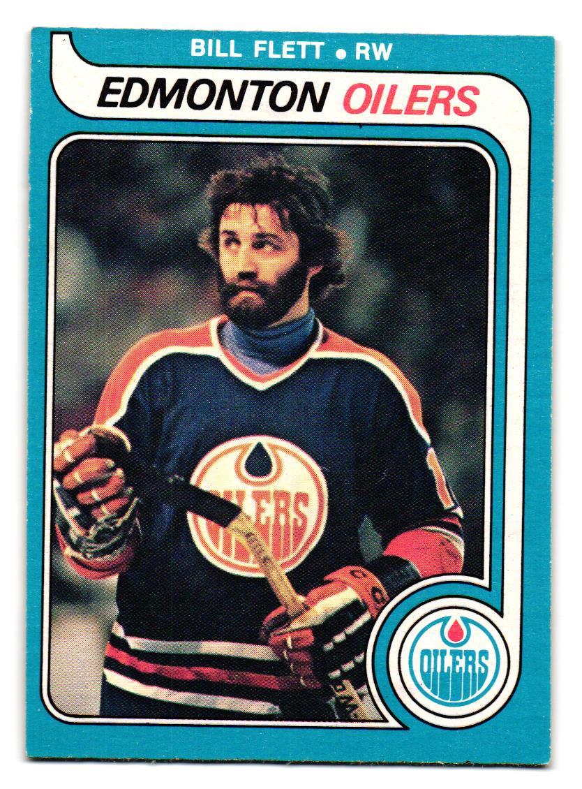 1979-80 OPC 266 Bill Flett - Edmonton Oilers O-Pee-Chee - Picture 1 of 2