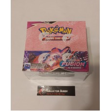 Pokemon Sword & Shield Fusion Strike Booster Box of 36 packs Factory Sealed 