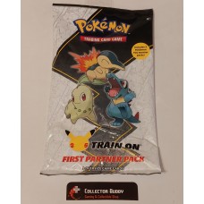Pokemon First Partner Pack Johto 25 years 2 boosters and 3 oversize promo cards