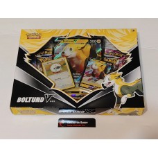 Pokemon Boltund VBox - 4 Booster Packs, foil and oversized cards 