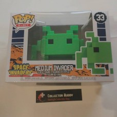 Funko Pop! 8-Bit 33 Space Invaders Medium Invader Pop Vinyl Figure FU32454 Games