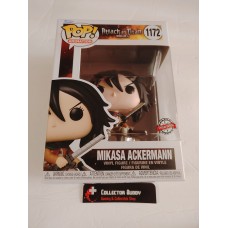 Funko Pop! Animation 1172 Attack on Titan Mikasa Ackerman Special Edition Pop FU60925