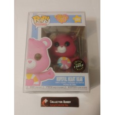 Limited Glow Chase Funko Pop! Animation 1204 Care Bears Hopeful Heart Bear Pop FU61556