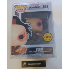 Limited Chase Funko Pop! Animation 538 Avatar The Last Airbender Zuko Pop Vinyl Figure FU36466