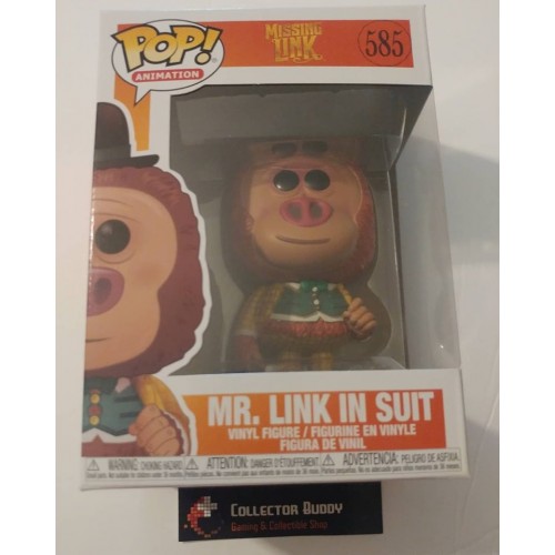 Missing Link Mr Link in Suit Pop Animation Vinyl Figure
